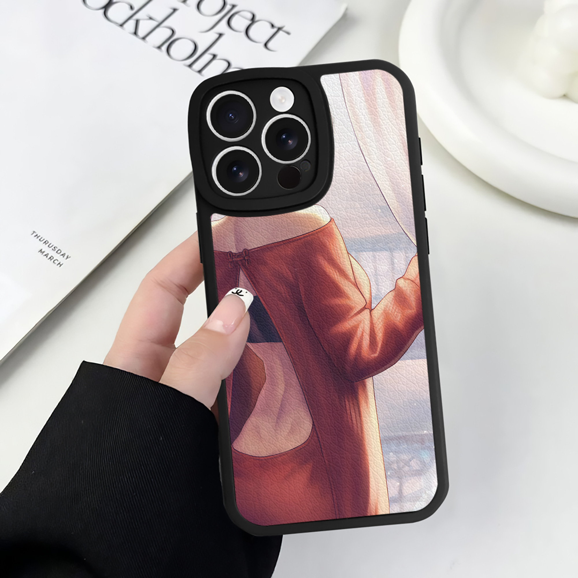 （画像用） SPY×FAMILY间谍家家酒 【iPhone 16シリーズ対応】シリコンスマホケース（レザー調） 材質：シリコン